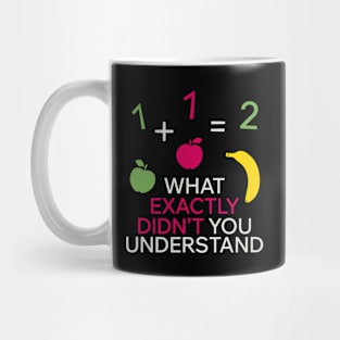 What exactly didn’t you understand? Mug